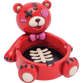Red Zombie Bear Ashtray