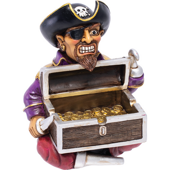 Pirate Treasure Chest Ashtray