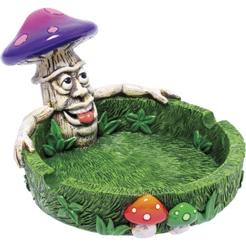 Stoned Mushroom Polystone Ashtray