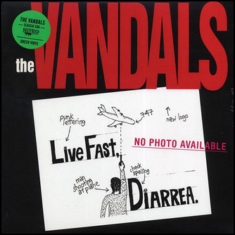 The Vandals Live Fast Diarrhea LP