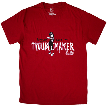 Unisex Emily The Strange Troublemaker T-Shirt