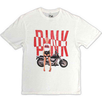 Unisex P!nk Motorbike T-Shirt