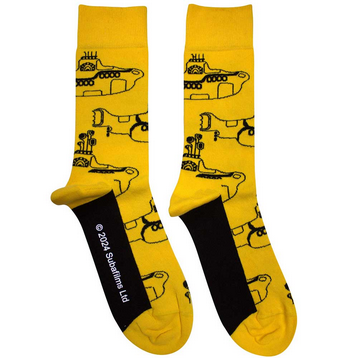 The Beatles Unisex Yellow Sub Socks