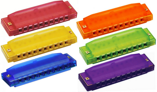 Hohner Clearly Colorful Harmonica