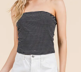 Women's Stripped Tube Top