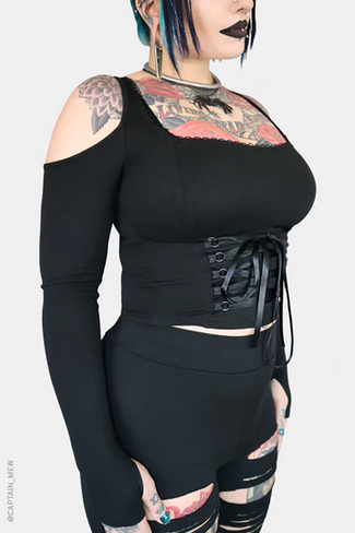Women's Minerva Cold Shoulder Top