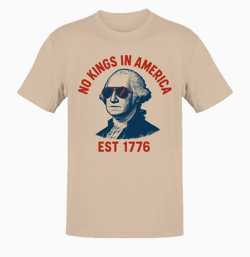 Unisex No Kings In America T-shirt