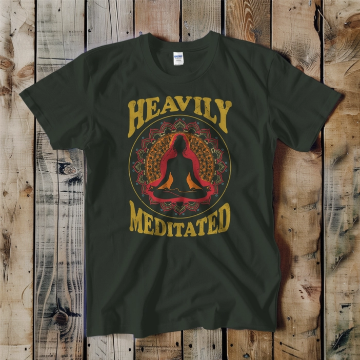 Unisex Heavily Meditated T-Shirt