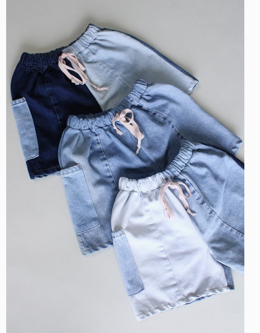 Unisex Denim Eco Shorts