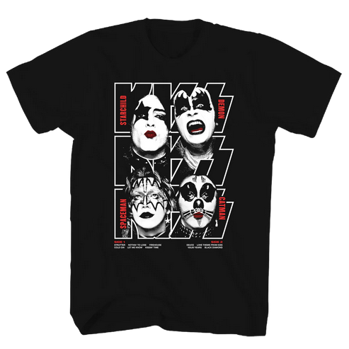 Unisex Kiss Debut Album T-Shirt