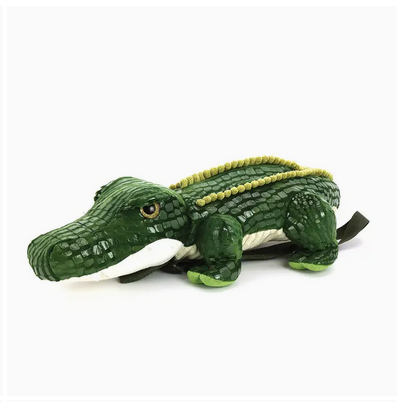 Plush Croco Backpack