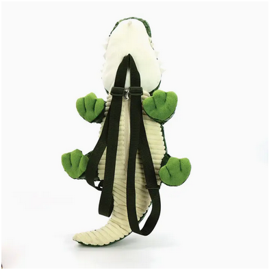Plush Croco Backpack