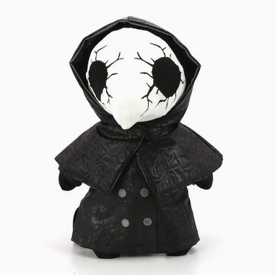Cracked Mask Plague Doctor Plushy Backpack