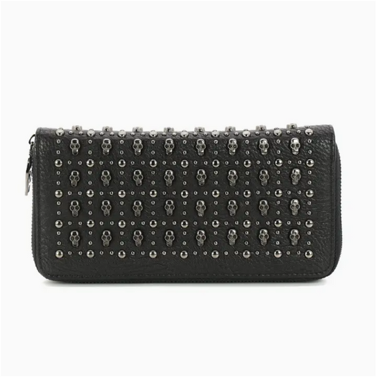 Skull Studs Wallet