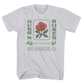 Men's Guns & Roses Bad Obsession T-Shirt