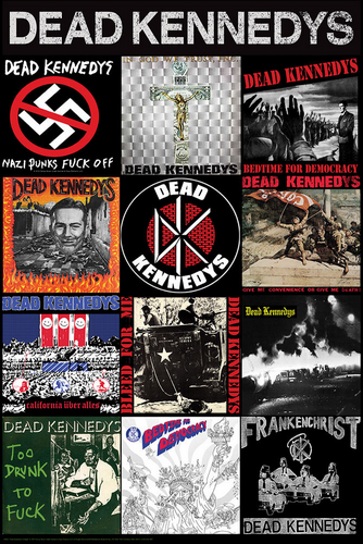 Dead Kennedy's Collage (Vertical) Poster