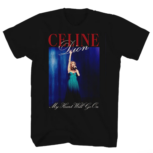 Unisex Celine Dion My Heart Will Go On T-Shirt