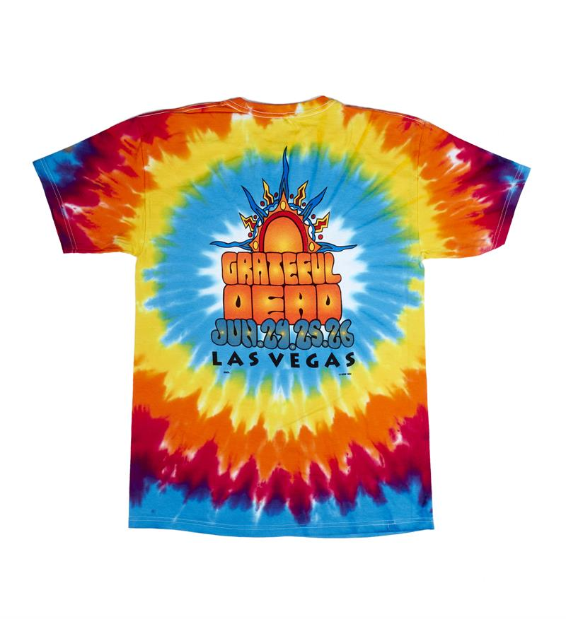 Men's Grateful Dead Tie-Dye Slow & Steady Las Vegas T-Shirt