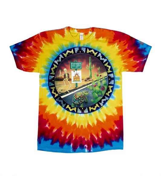Men's Grateful Dead Tie-Dye Slow & Steady Las Vegas T-Shirt