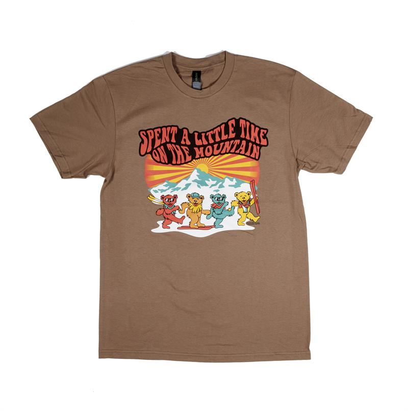 Men's Grateful Dead Spent A Little Time Dancing Bears T-Shirt