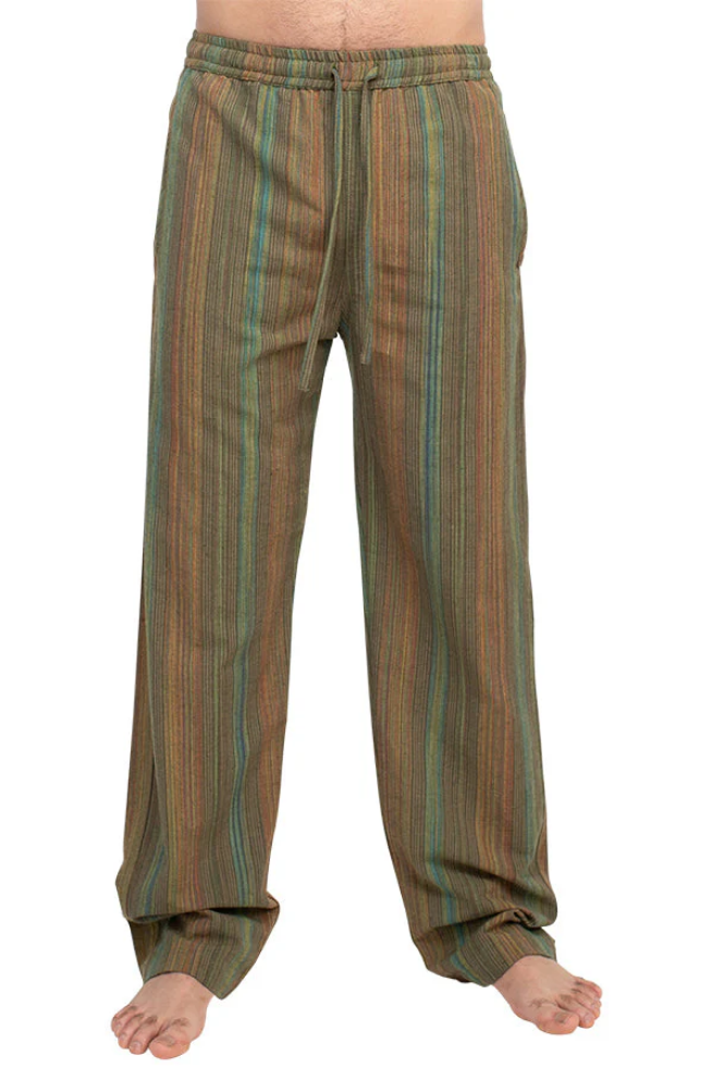 Unisex Baja Stripe Drawstring Pants