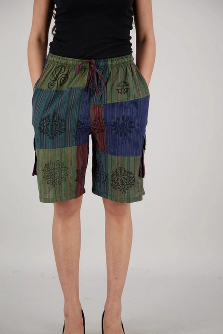 Patchwork Shorts