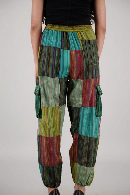 Women's Free Spirited Patchwork Pants
