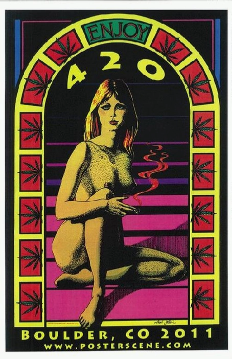 Enjoy 420 Boulder 2011 Art Print