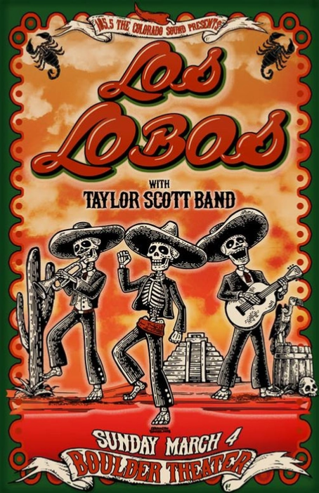 Los Lobos Boulder 2018 Art Print