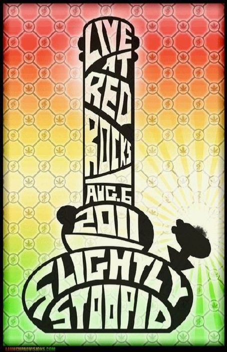 Slightly Stoopid Red Rocks 2011 Art Print