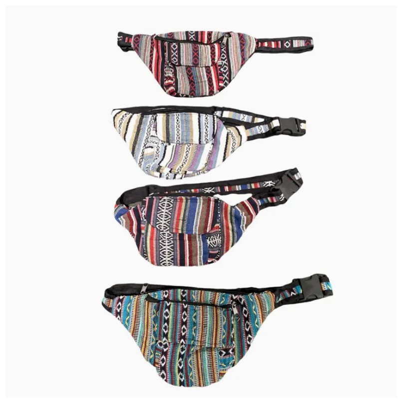 Cotton Baja Stripe Fanny Pack
