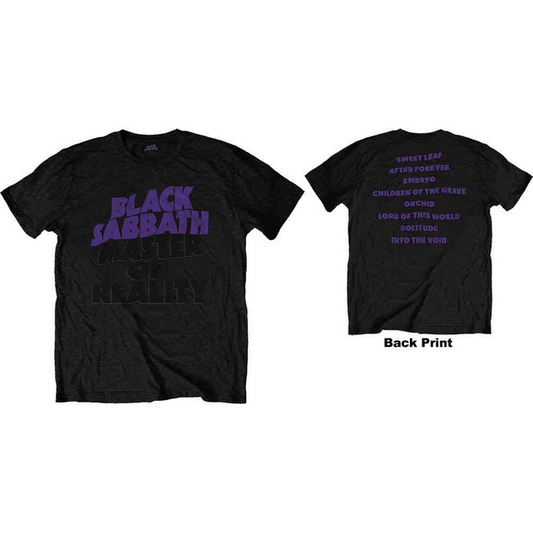 Unisex Black Sabbath Master Of Reality T-Shirt