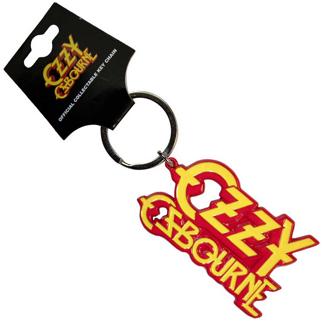 Ozzy Osbourne Logo Keychain