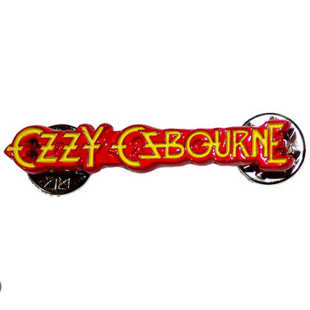 Ozzy Osbourne Logo Pin