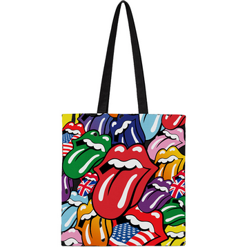 Rolling Stones Tongue Tote