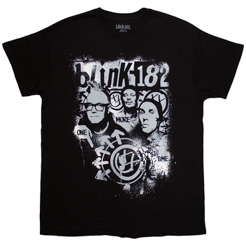 Men's Blink 182 One More Time Spray Paint T-Shirt