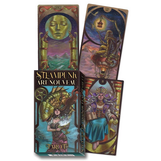 Steampunk Art Nouveau Tarot Deck