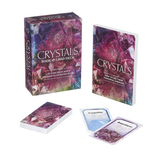 Crystals Book and Oracle Deck