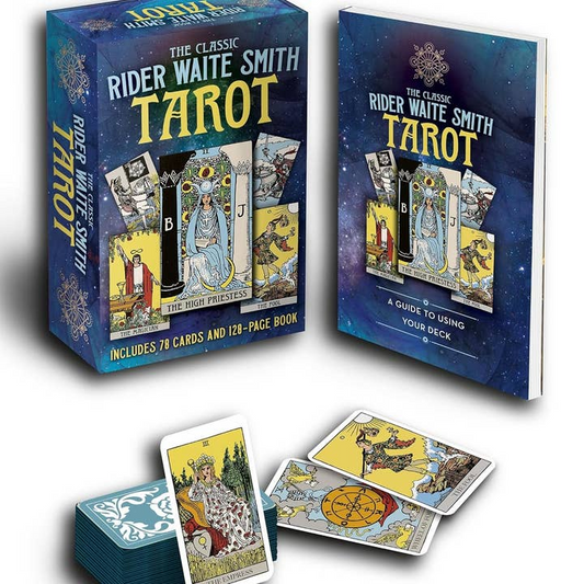 Classic Rider Waite Smith Tarot Deck & Book