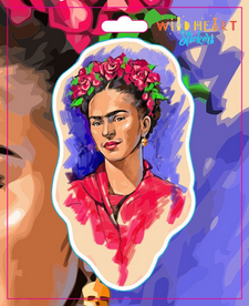 Frida Kahlo Artist Window Sticker