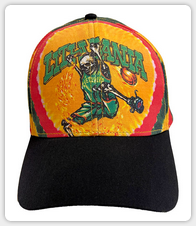 Lithuania Basketball Skeleton Baseball Hat