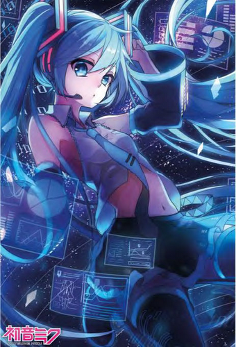 Hatsune Miku Screen Poster