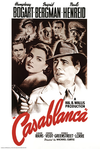 Casablanca One Sheet  Poster