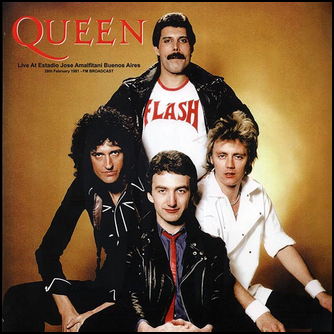 Queen Live At Estadio Jose Amalfitani Buenos Aires, 28th February 1981 Vinyl LP