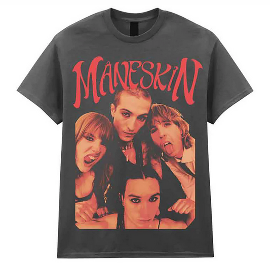 Unisex Maneskin Group Photo T-Shirt