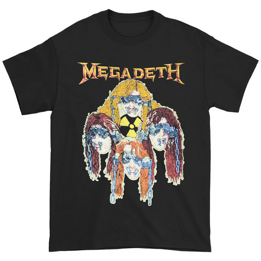 Unisex Megadeath Nuclear Glowheads T-Shirt