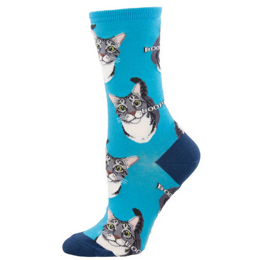 Women's Boop Cat Crew Socks