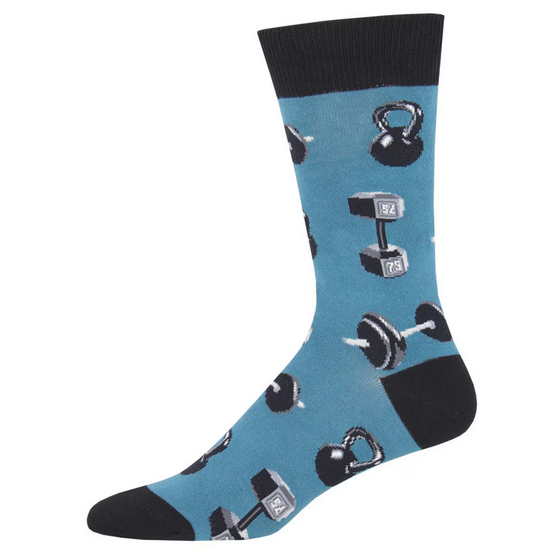 Men's Weight Lifting Crew Socks