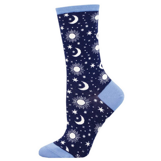 Women's Astral Moon Child Crew Socks