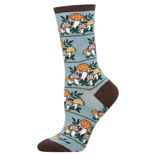 Women's Magic Mountain Mushroom Crew Socks